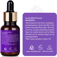 Cos De BAHA serum in an evening routine setting illustrating quick layering and nightly use benefit