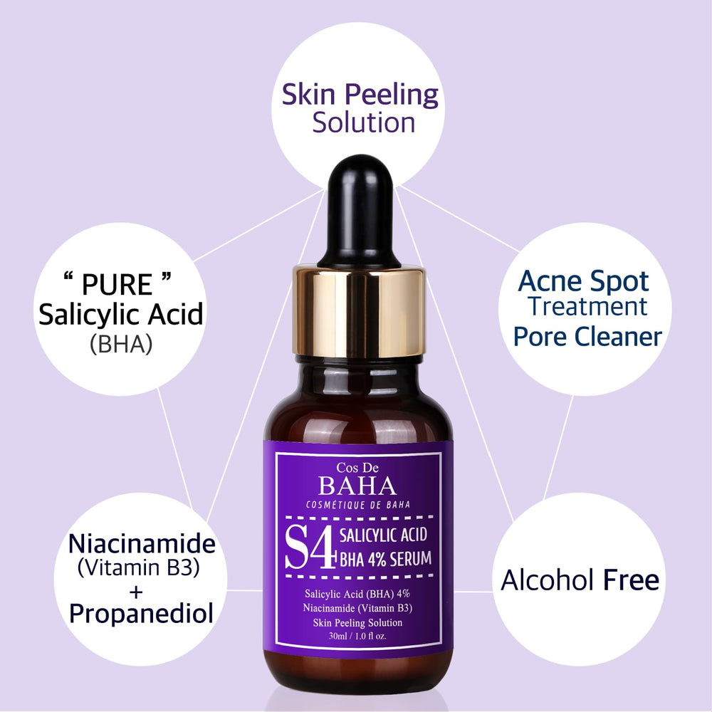 Cos De BAHA with botanicals flatlay featuring rose, lavender, green tea recommending soothing balance