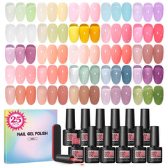 COSCELIA front packaging showing 25 jelly gel bottles and benefits