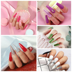COSCELIA UV/LED lamp curing nails quickly with even light coverage benefit