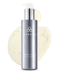 COSMEDIX Benefit Clean front packaging showing bottle and label, clear gentle cleansing