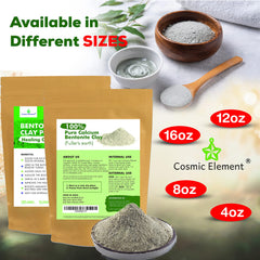 Cosmic Element label detail ingredients emphasizing food‑grade, vegan quality