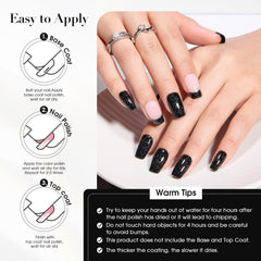 COSMOO using a top coat to seal and extend manicure durability