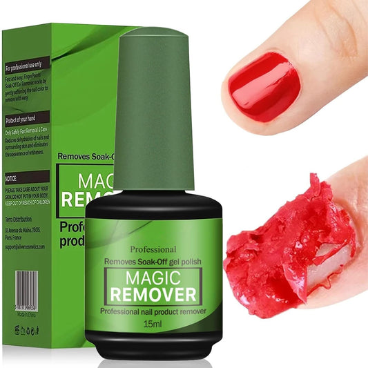 COSMOO front bottle view showing product and quick removal benefit
