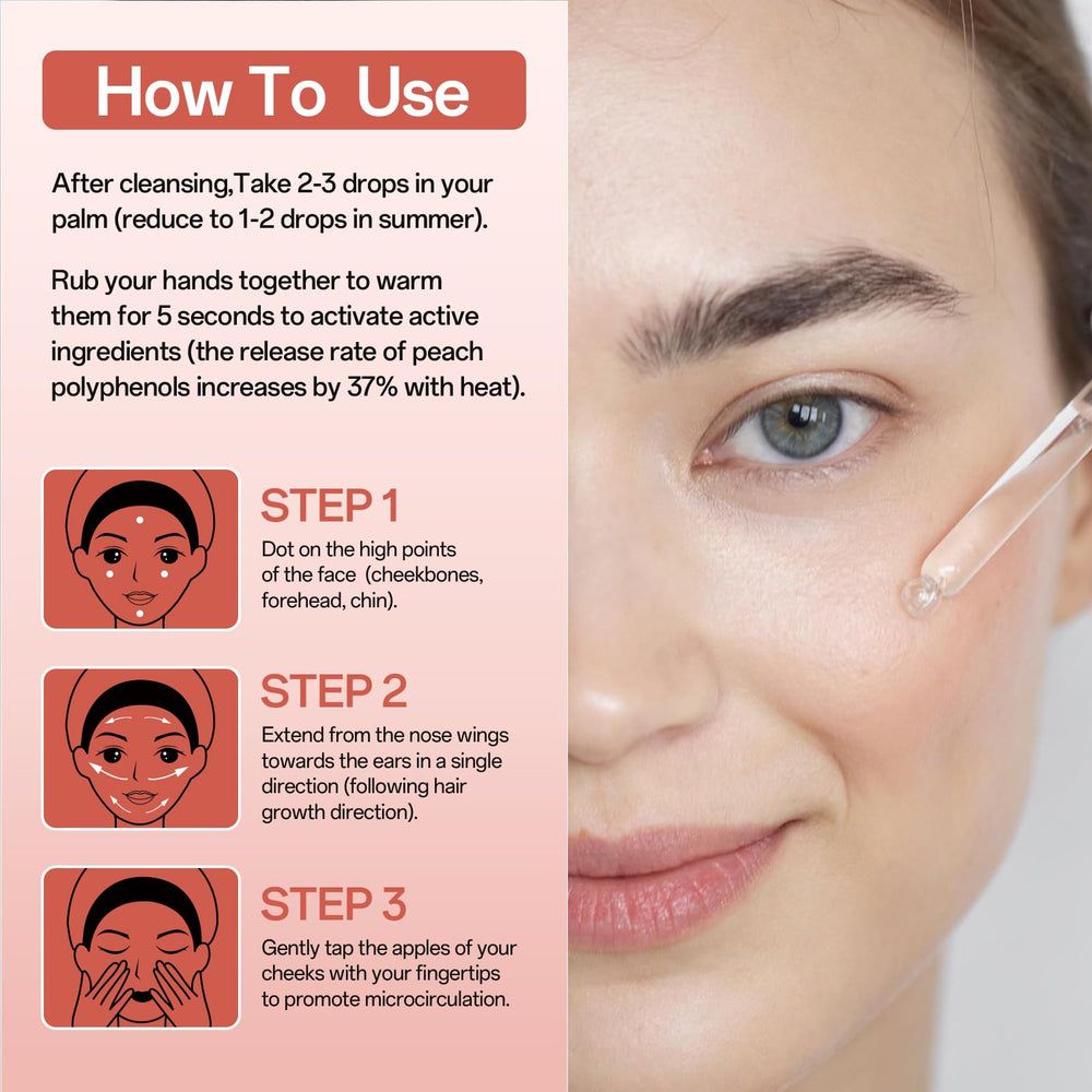 COSMOO application on hand illustrating quick absorption and non-greasy feel