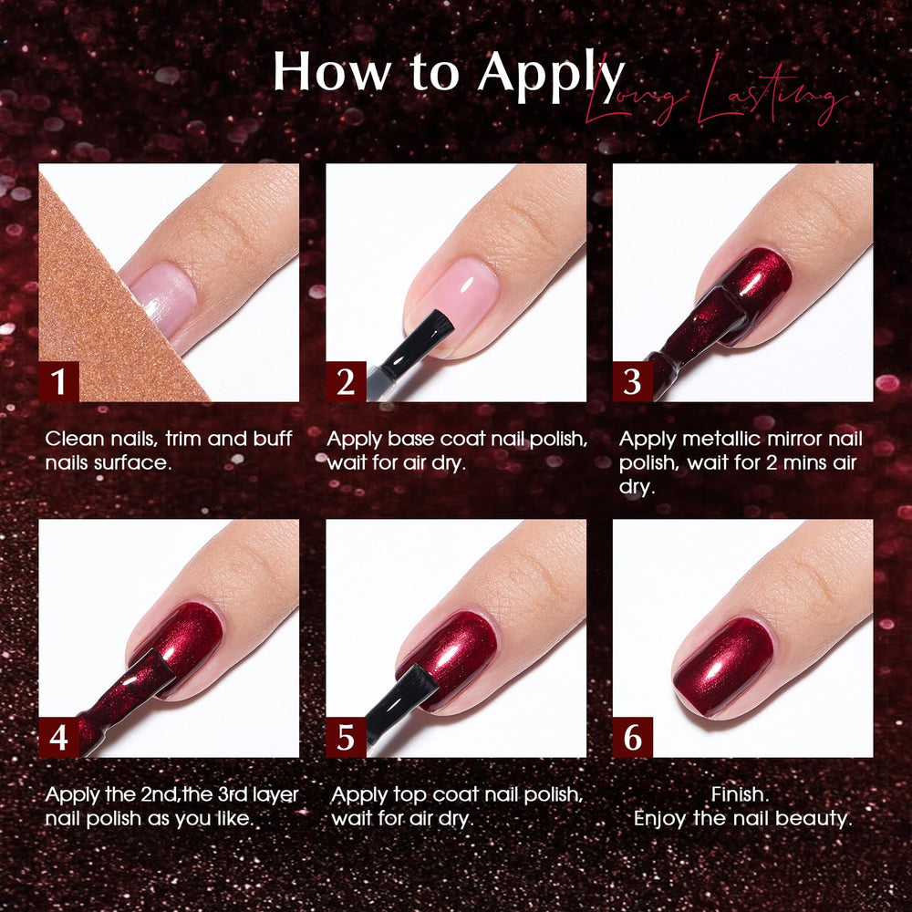 COSMOO nails styled for evening outfit showing glamorous finished look