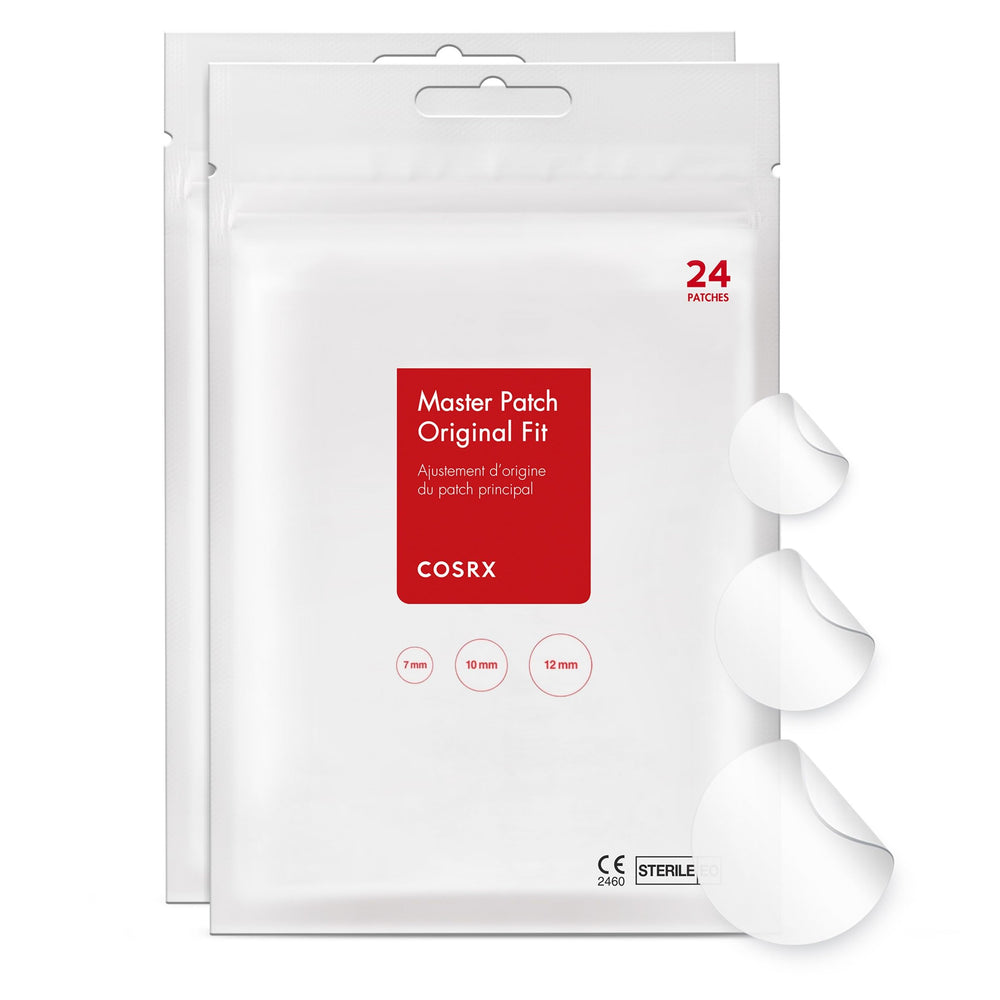 COSRX front packaging showing patch count and benefits for clear healing