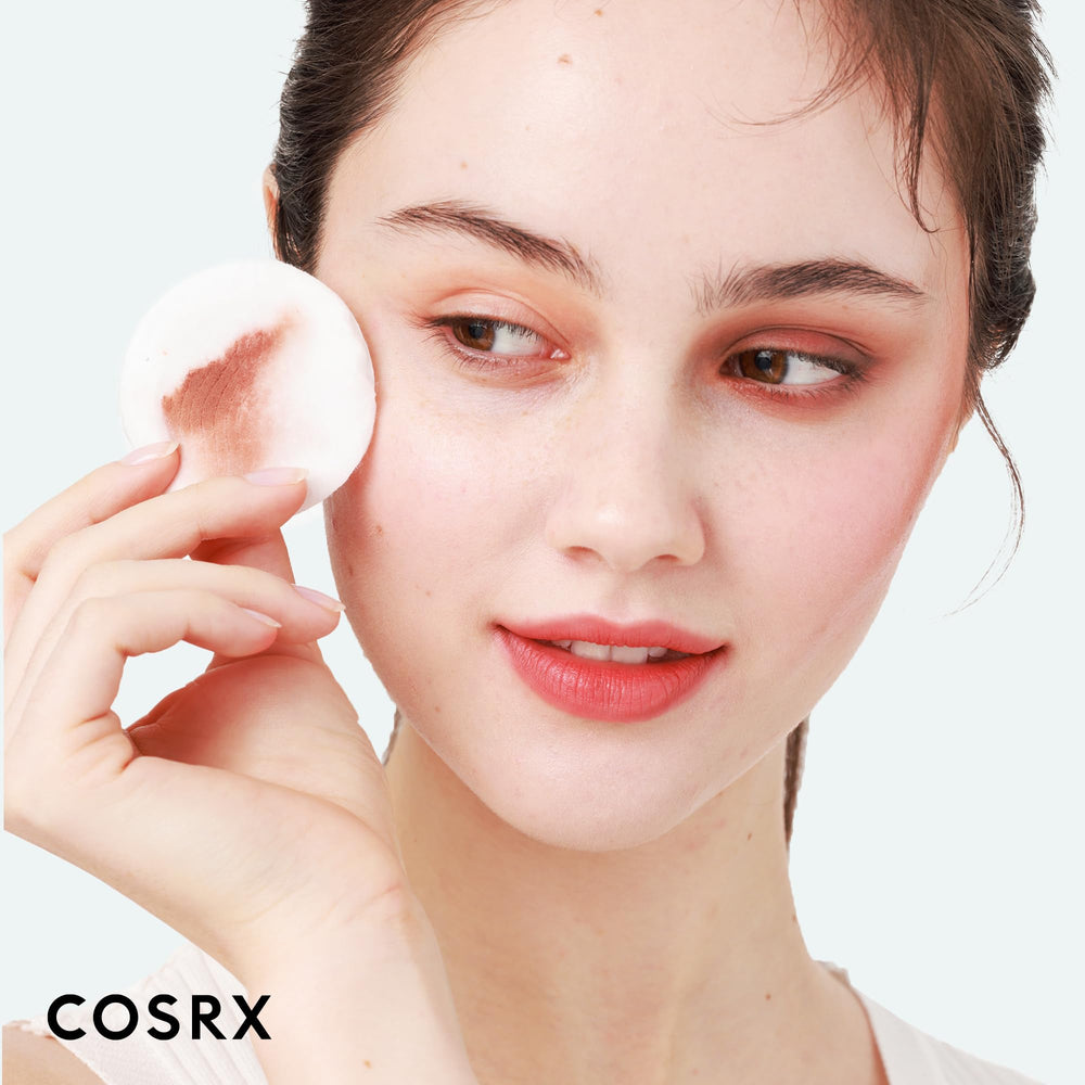 COSRX in-bathroom lifestyle scene demonstrating easy daily cleansing