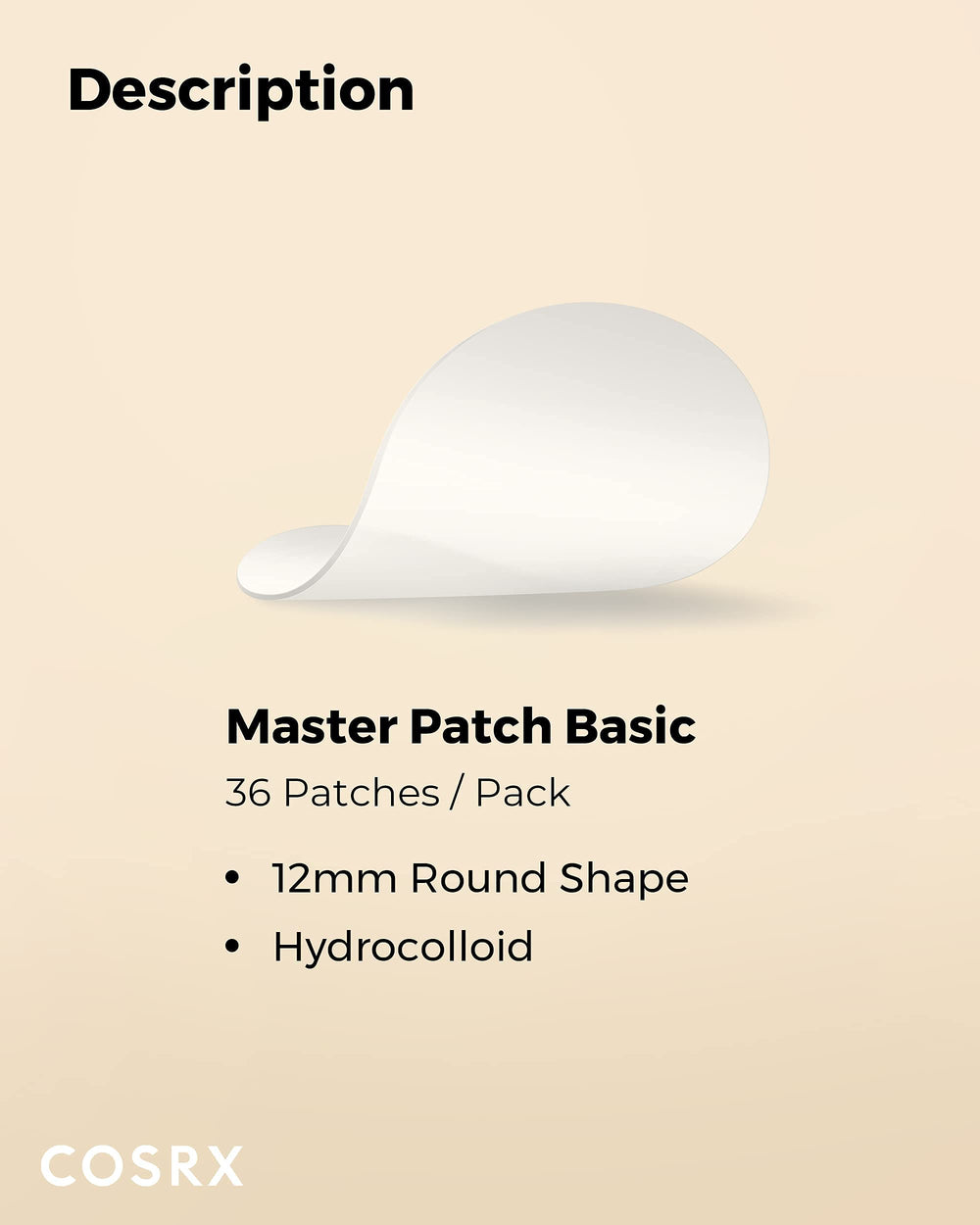 COSRX patch on vanity at night showing discreet overnight protection and healing support