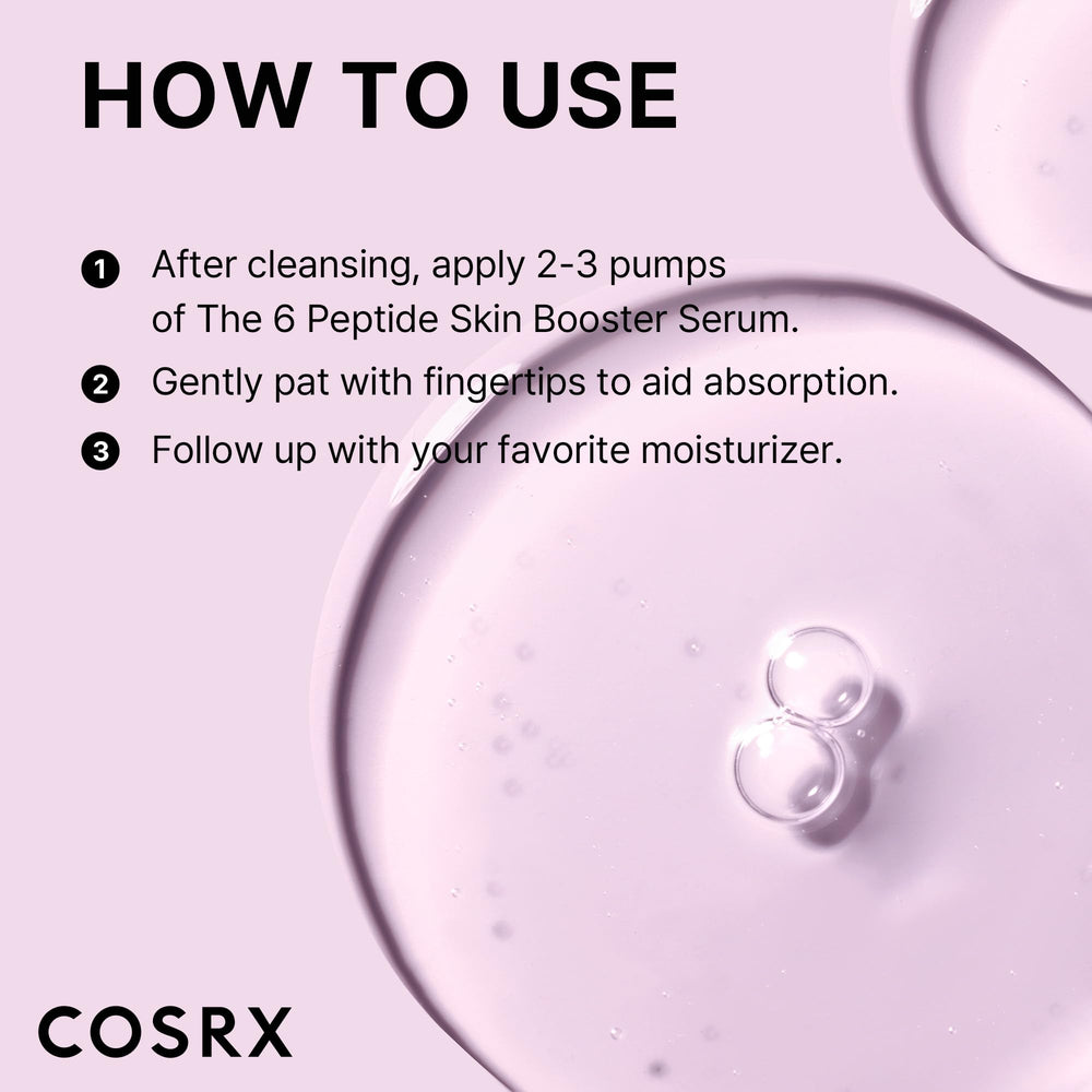 COSRX mini held in hand for scale showing convenient travel portability benefit