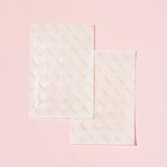 COSRX patch on cheek under light makeup showing near-invisible finish