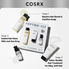 COSRX shampoo bottle close-up highlighting gentle cleansing benefit