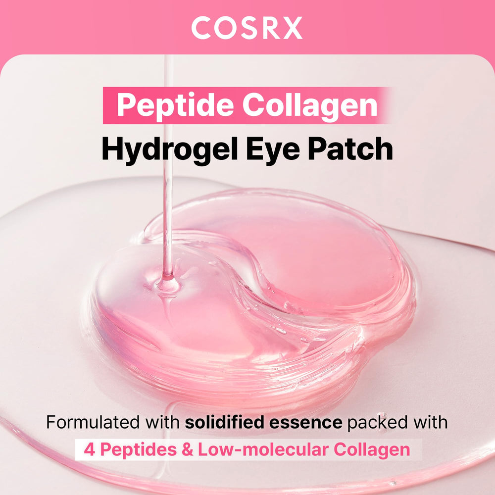COSRX open jar with visible hydrogel patches for easy single-use access