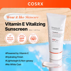 COSRX texture close-up showing lightweight cream for quick absorption benefit