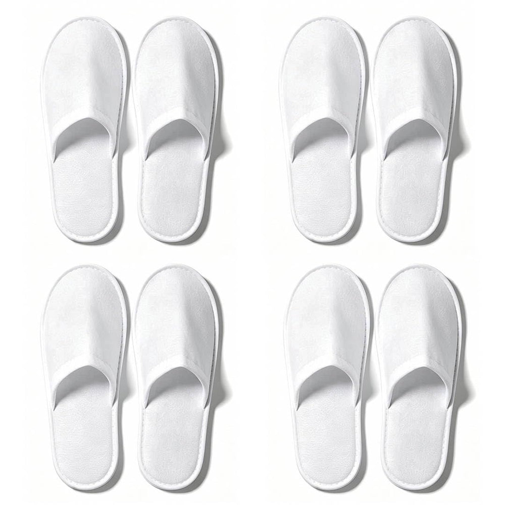 COTELEEC front packaging showing four white slipper pairs and brand clarity for quick selection