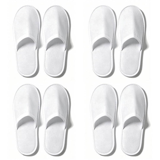 COTELEEC front packaging showing four white slipper pairs and brand clarity for quick selection