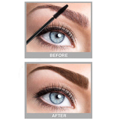 Cover Your Gray dark brown texture swatch illustrating pigment payoff and blendability