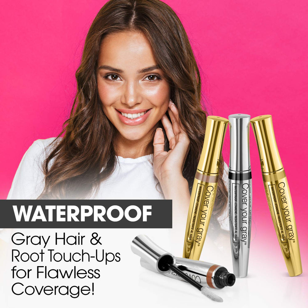 Cover Your Gray in-use photo of woman applying product for quick grooming benefit