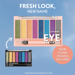 COVERGIRL 835 Dazed applied on eyelid showing blended mattes and luminous shimmer