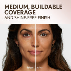 COVERGIRL soft applicator puff detail for even, lightweight application