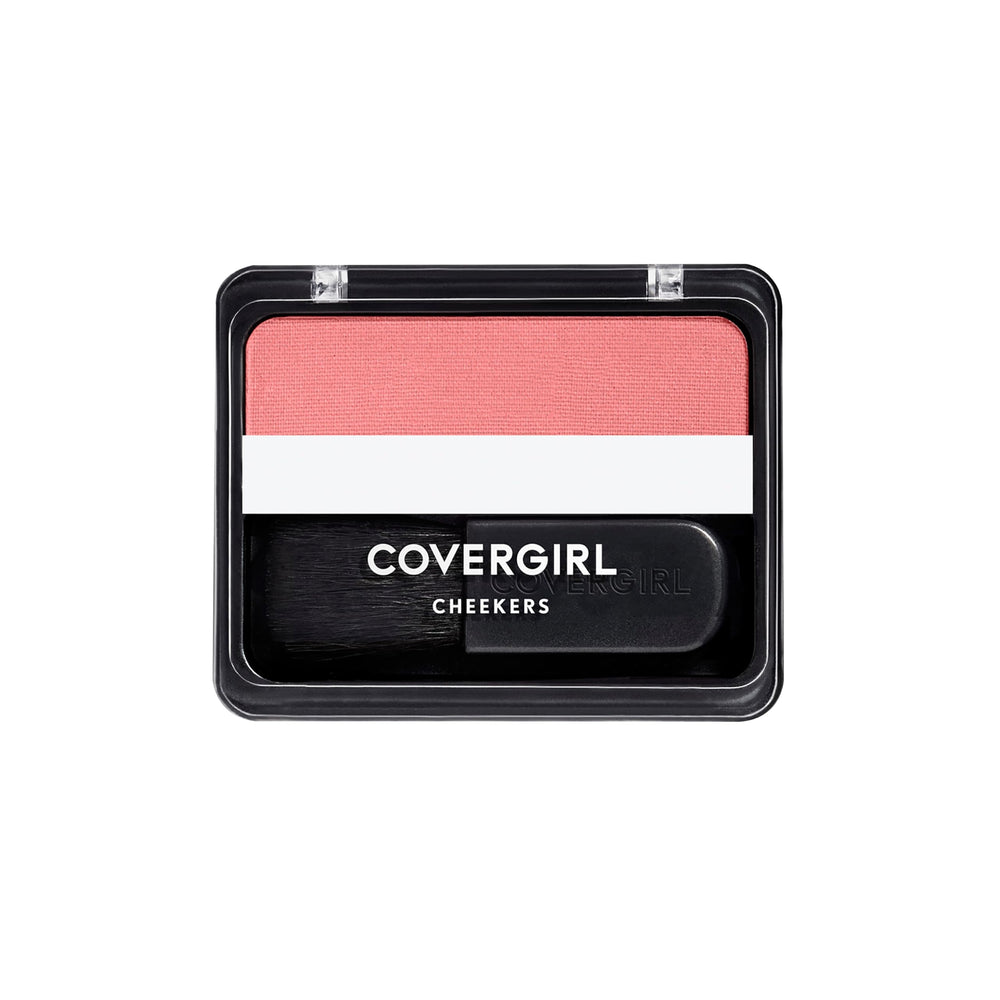 COVERGIRL compact front view showing shade and portable design benefit