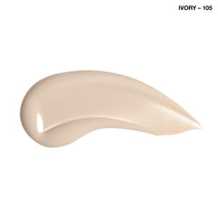 COVERGIRL swatch texture on skin showing blendable, lightweight feel