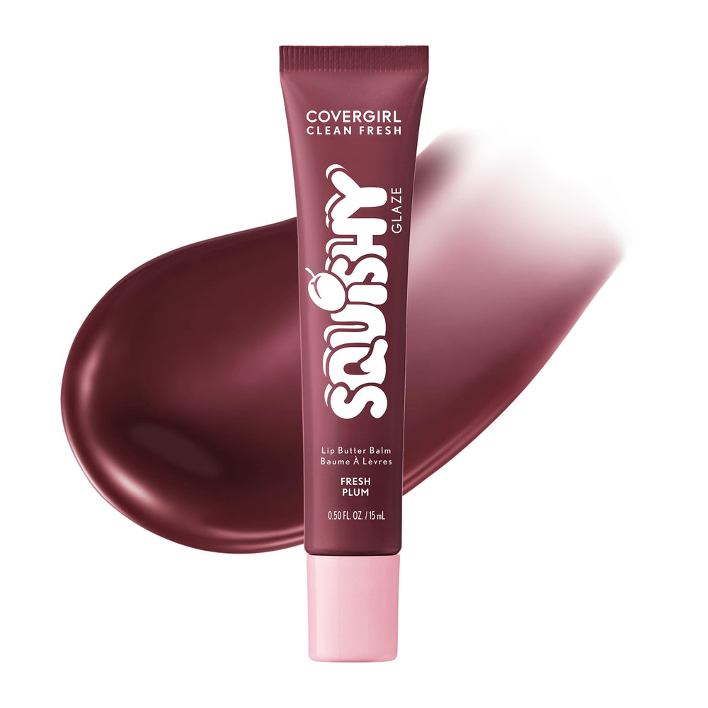 COVERGIRL front packaging showing Fresh Plum shade and gloss benefits