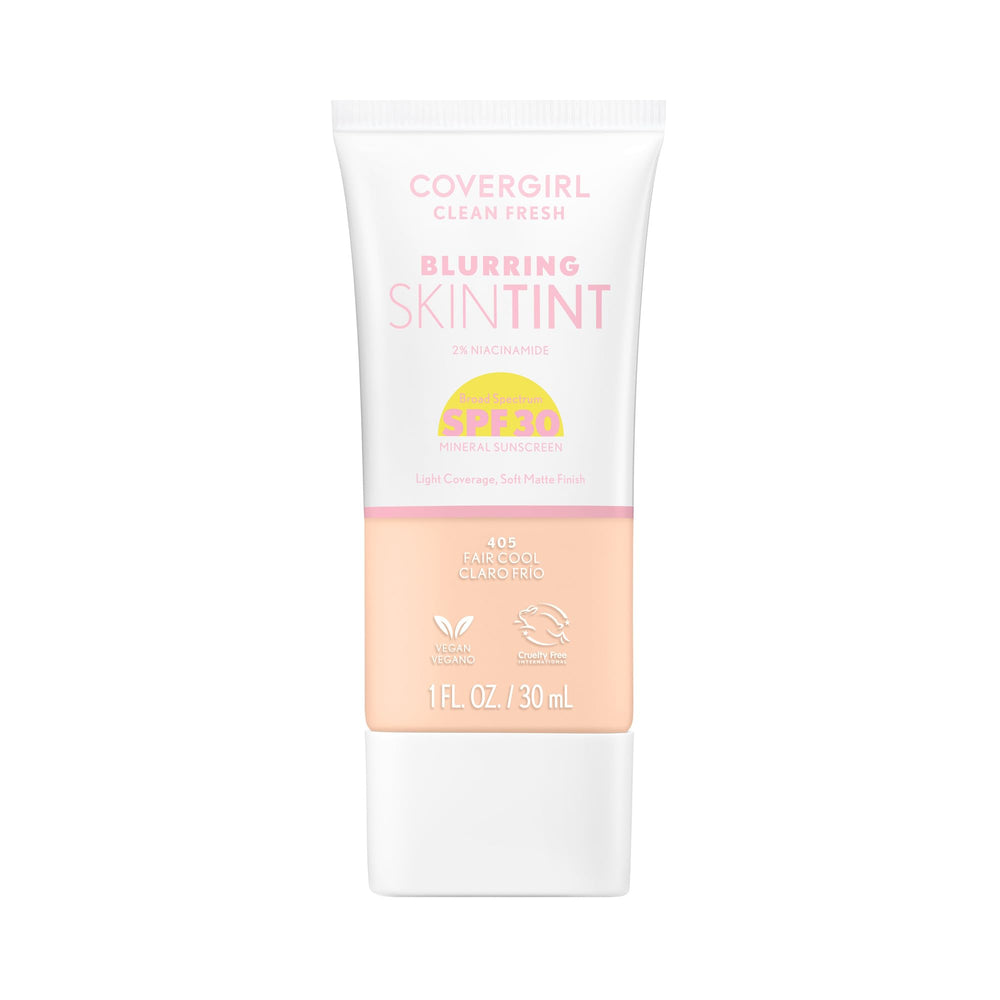COVERGIRL front packaging showing shade and SPF benefits