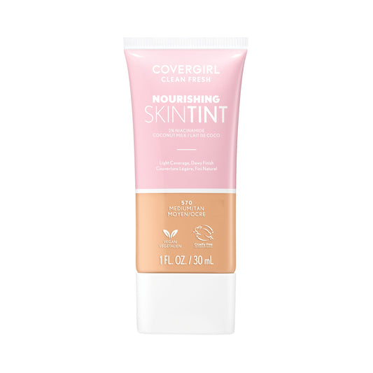 COVERGIRL front packaging showing product and dewy promise