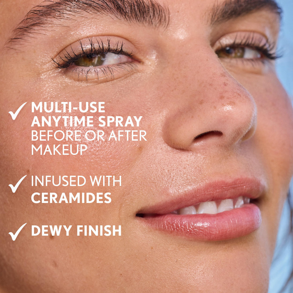COVERGIRL milky-texture close-up highlighting lightweight hydration and fast absorption