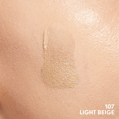 COVERGIRL swatch on arm demonstrates Light Beige shade and blendability