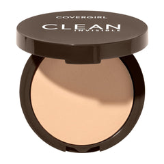 COVERGIRL compact front view showing sleek design and shade label benefiting quick identification