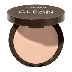COVERGIRL compact front showing clean minimalist branding and portable design benefit