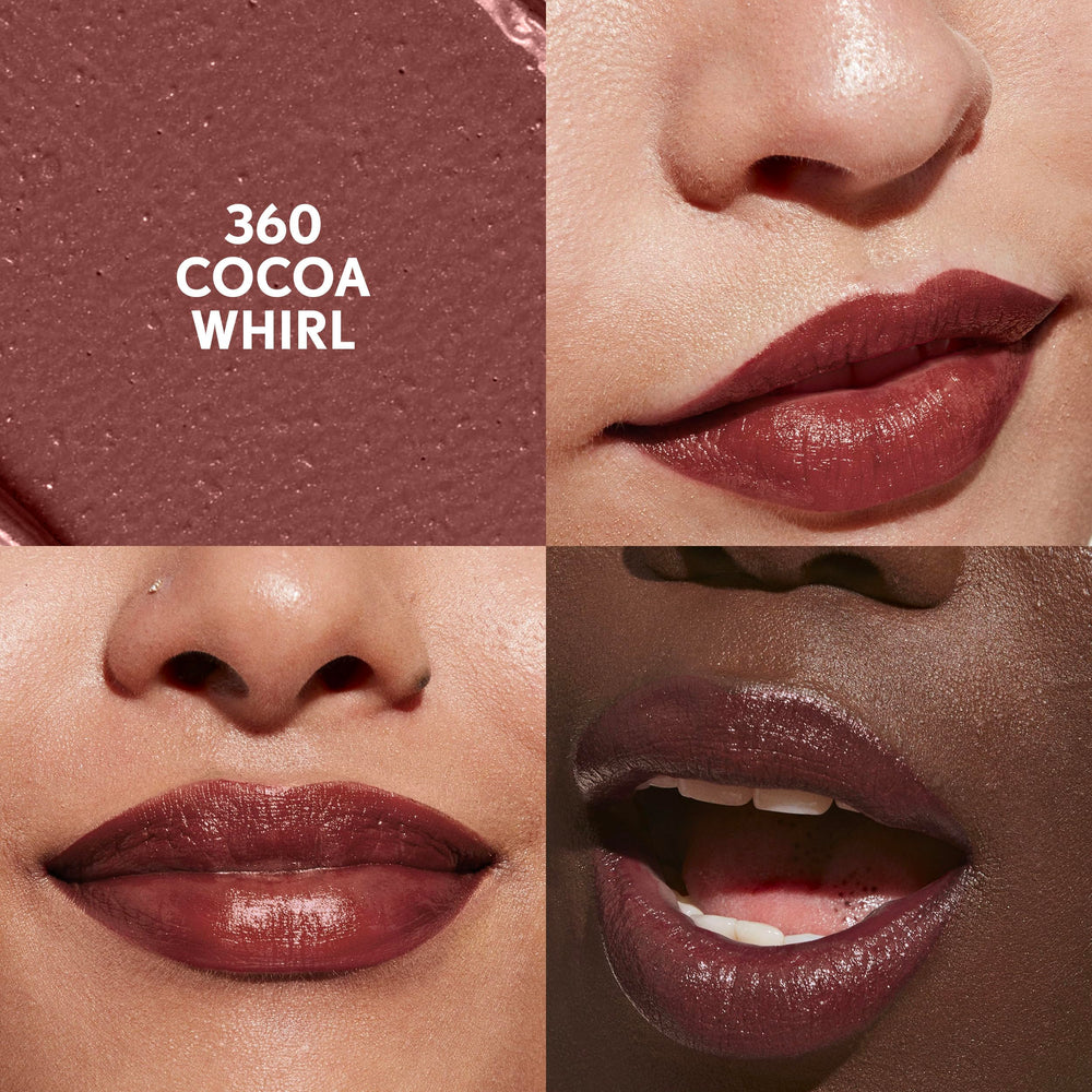 COVERGIRL texture swirl emphasizing smooth application and hydration