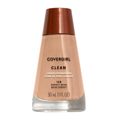 COVERGIRL front bottle showing label and shade for effortless selection