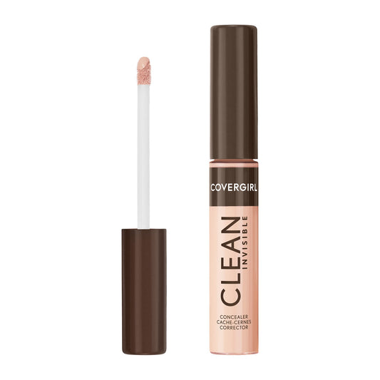 COVERGIRL concealer front packaging showing shade Light Ivory 103 and benefit natural finish