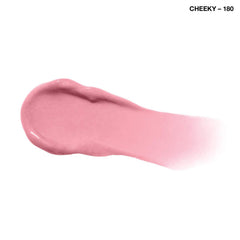 COVERGIRL gloss texture swatch showing high shine and hydrating emollients