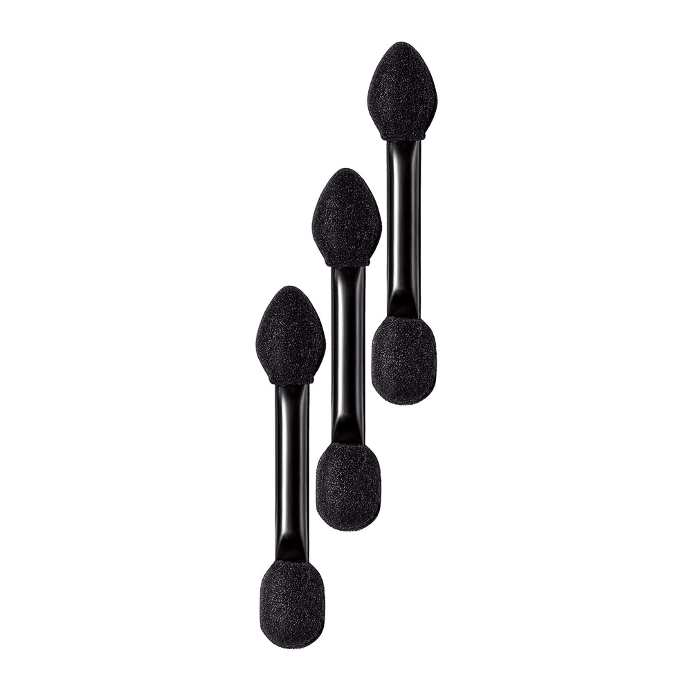 COVERGIRL three-pack applicators front view showing compact packaging and convenience