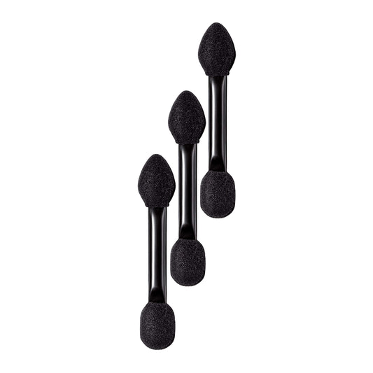 COVERGIRL three-pack applicators front view showing compact packaging and convenience