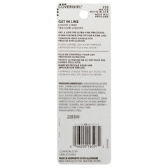 COVERGIRL feather-fine tip close-up highlighting precision for detailed liner work