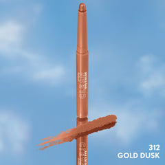 COVERGIRL evening makeup look with Gold Dusk shows luminous shimmer for night