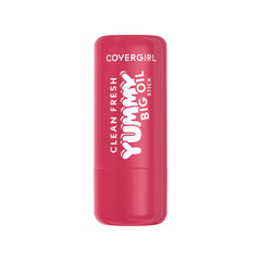COVERGIRL size scale next to coin illustrating compact travel-friendly design benefit