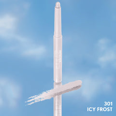 COVERGIRL Icy Frost stick with compact mirror in a travel setting for convenience