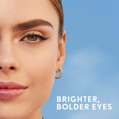 COVERGIRL on vanity with brush and mascara showing everyday use benefit