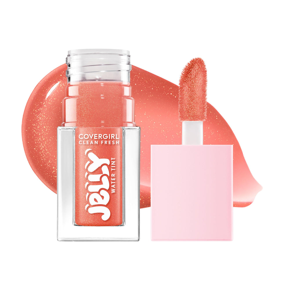 COVERGIRL front packaging showing jelly water tint and shade name for easy selection