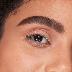 COVERGIRL primer applied to lashes in use, prep for bolder mascara results