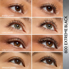 COVERGIRL wand texture swatch highlighting smooth, clump-free formula