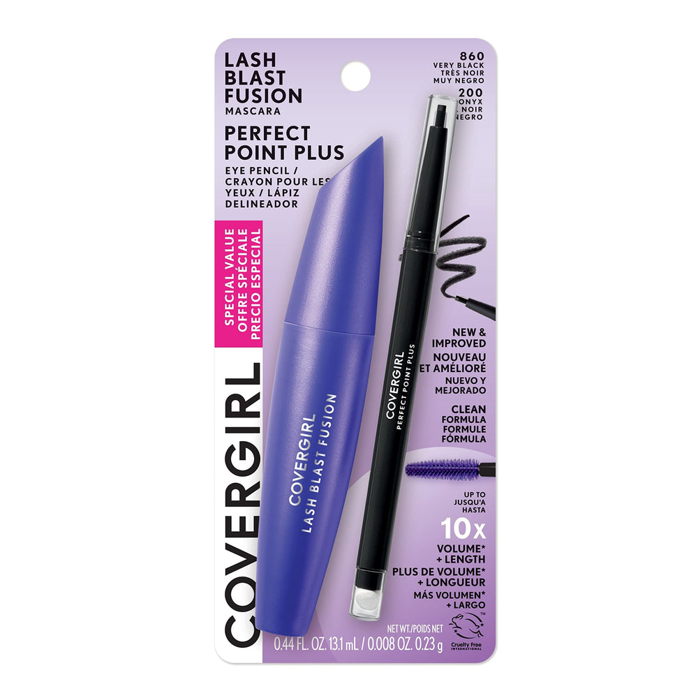 Covergirl front packaging showing product and benefits