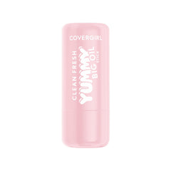 COVERGIRL product flatlay near coconut water emphasizing fresh fruity scent