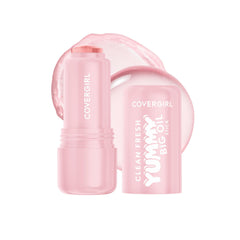 COVERGIRL front packaging of Let’s Get Fizzical showing compact stick design and flavor